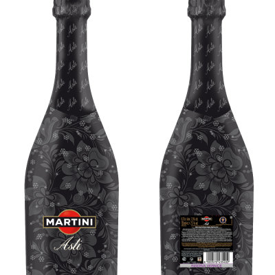 Концепт упаковки для "MARTINI" Россия.